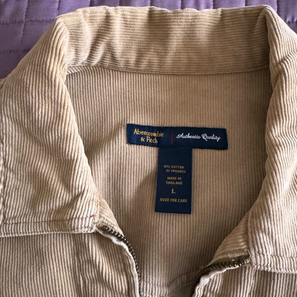 Vintage y2k Abercrombie corduroy jacket - Picture 3 of 3